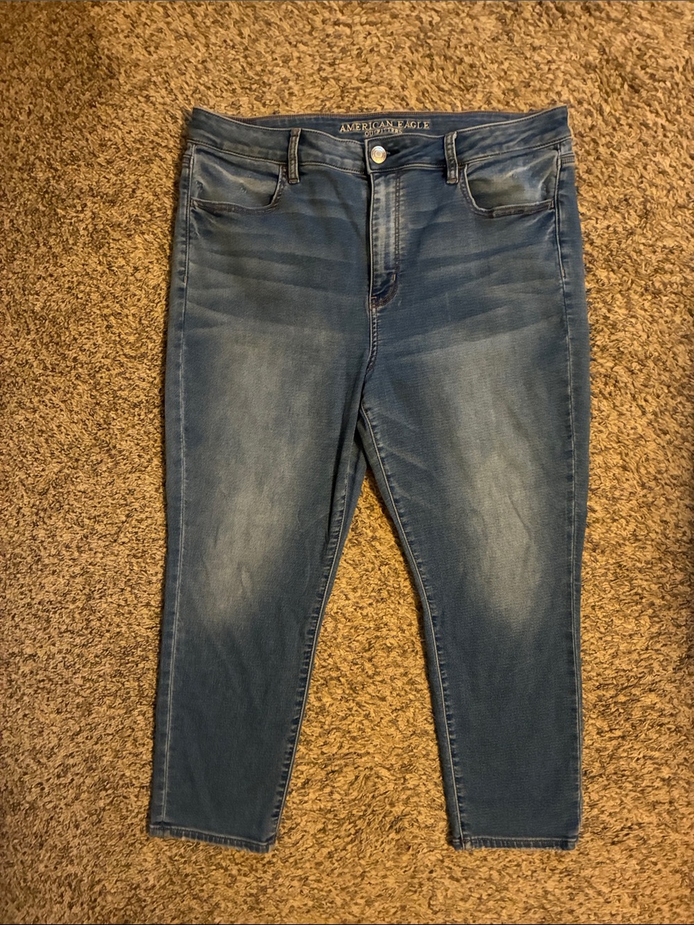 American Eagle Hi-Rise Jegging crop -size 18 short